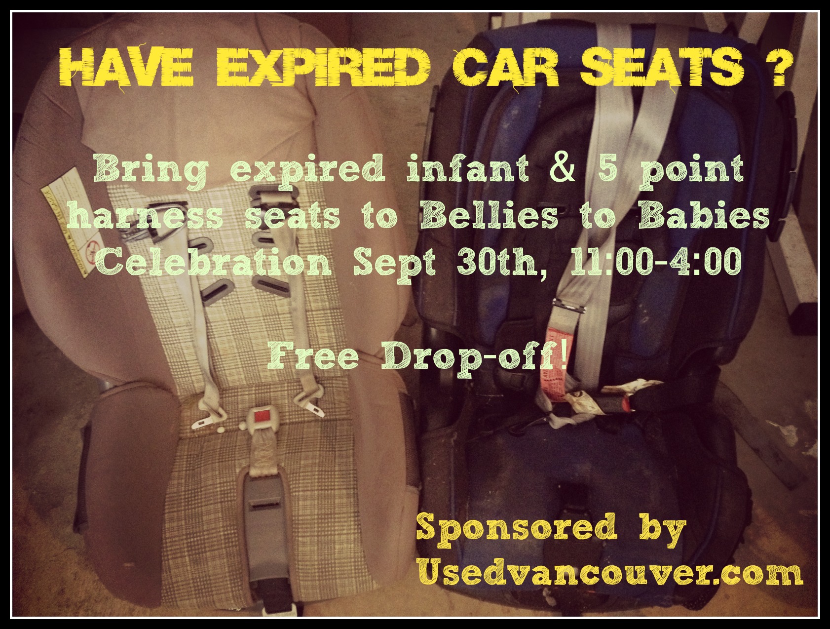 Expired car seat recycling program
