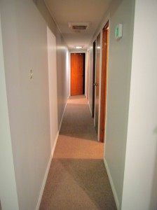 Hallway after