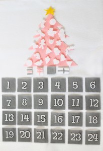 No Sew 'Build a Tree' Advent Calendar by Squirrelly Minds on Used Everywhere