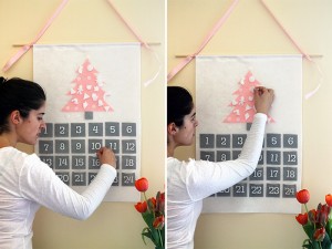 Build a Tree Advent Calendar from Squirrelly Minds