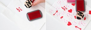 DIY Valentines Day Stamps by Squirrelly Minds on Used Everywhere
