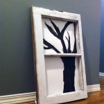 Upcycled Antique Window Frame