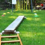 Backyard obstacle course