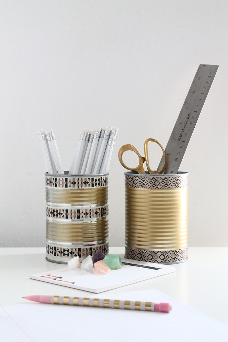 Tin Can Pencil Holder by Squirrelly Minds | Used Everywhere