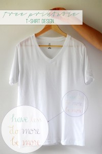 Free Printable T-shirt Design on Used Everywhere by Squirrelly Minds