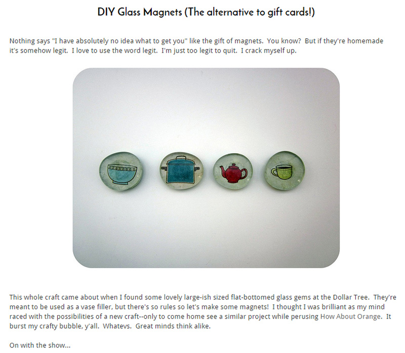 DIY Magnets Instructions