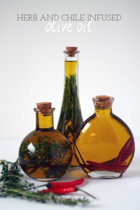 Herb & Chile Infused Olive Oil by Squirrelly Minds on UsedEverywhere.com