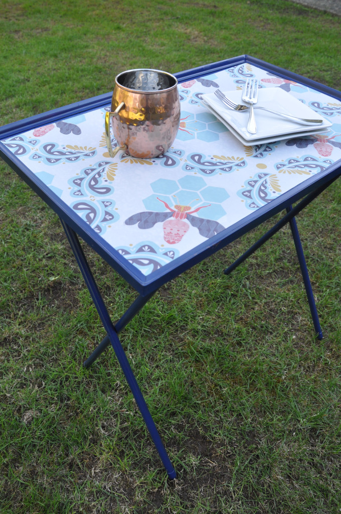 TV trays turned camping sidetables-15