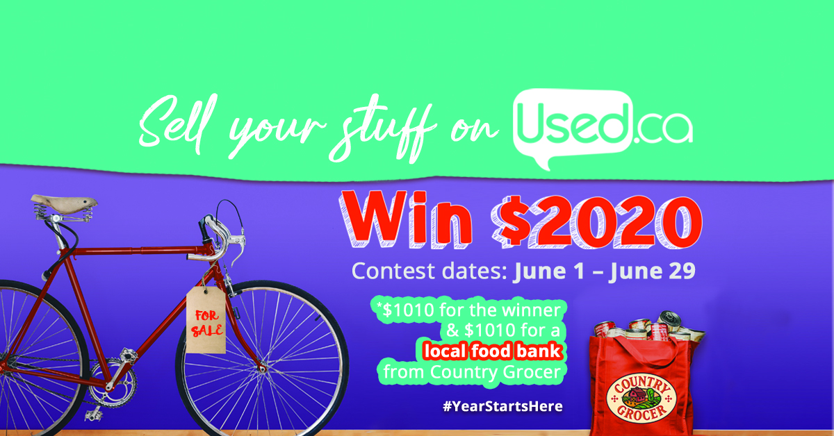 Used.ca and Country Grocer partner for the #YearStartsHere contest image