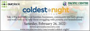 Coldest Night Our Place event