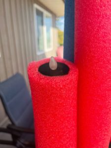 upcycle pool noodles cut